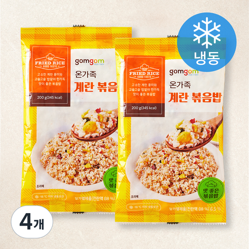 [로켓프레시] 곰곰 온가족 계란 볶음밥 (냉동)