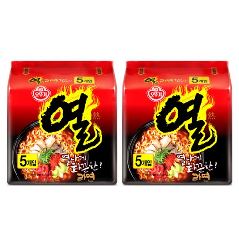 오뚜기 열라면 120g, 10개