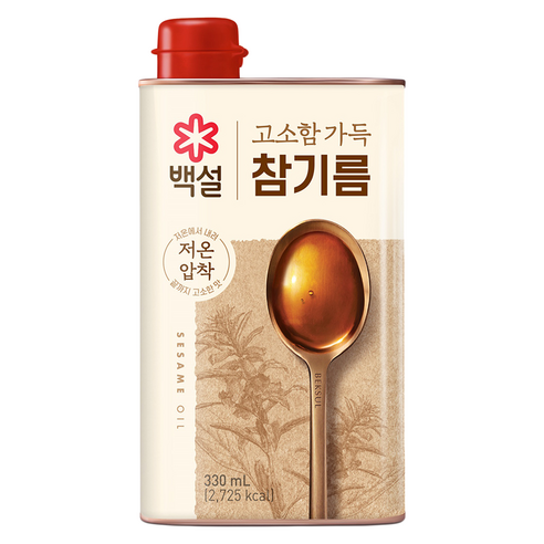 백설 고소함가득 참기름