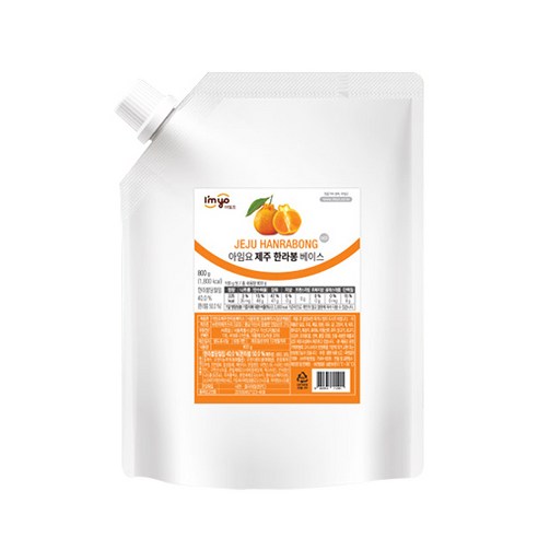 아임요 한라봉 베이스, 800g, 1개