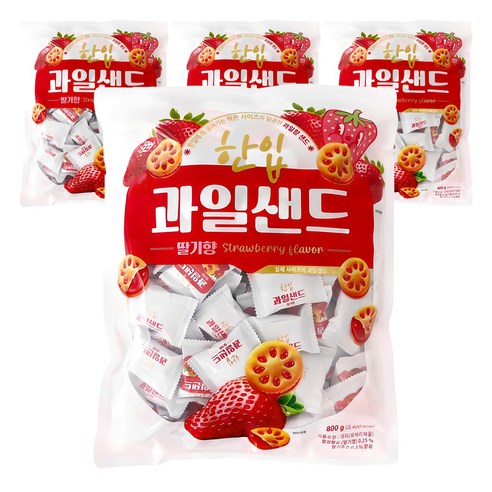 한입 과일 샌드 딸기향