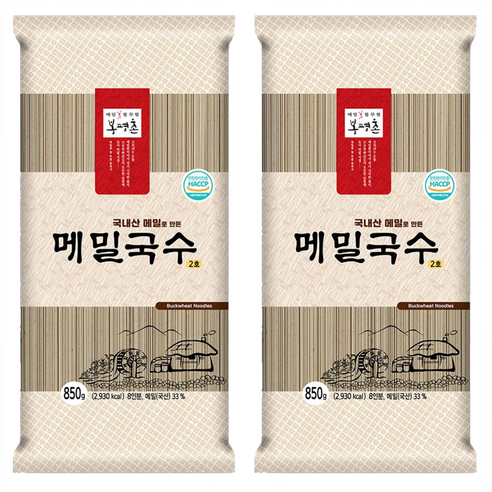 봉평촌 메밀국수