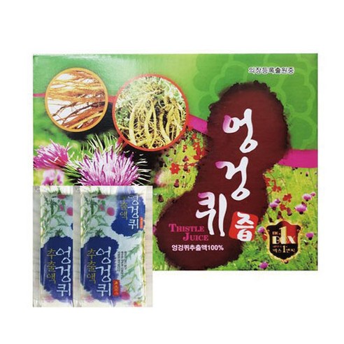 국내산 엉겅퀴 엑기스, 100ml, 60개
