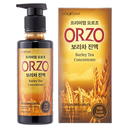 고은담 프리미엄 오르조 저당 보리차 진액