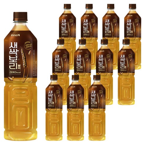 새싹보리 블랙, 12개, 1.5L