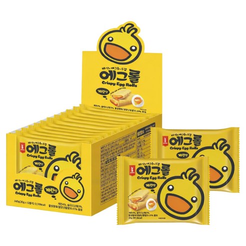 kaman 크리스피 에그롤 계란맛 12p