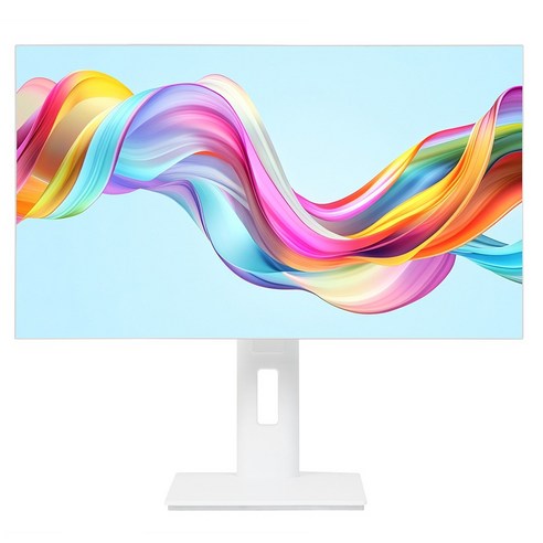 크로스오버 QHD 4면제로 iPS TYPE C Ai 화이트 멀티스탠드 무결점 모니터