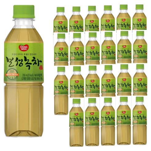 동원보성녹차, 350ml, 24개