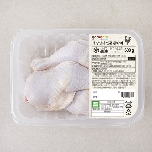 곰곰 무항생제 인증 통다리 (냉장)