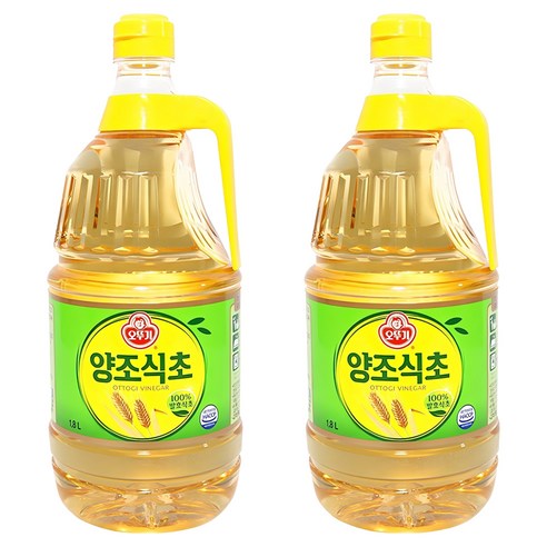 오뚜기 양조 식초, 2개, 1.8L