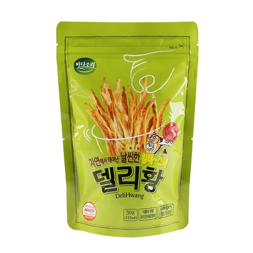 바다소리 델리황 오리지널뉴 어포스낵, 30g, 1개