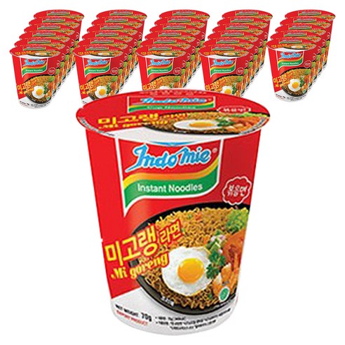 인도미 미고랭 컵라면 70g