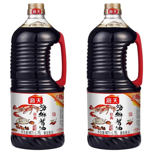 해천 해산물용 간장, 1.75L, 2개