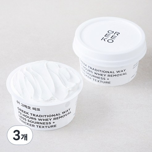 [로켓프레시] 그릭오 띠크 그릭요거트, 100g, 2개입, 3개