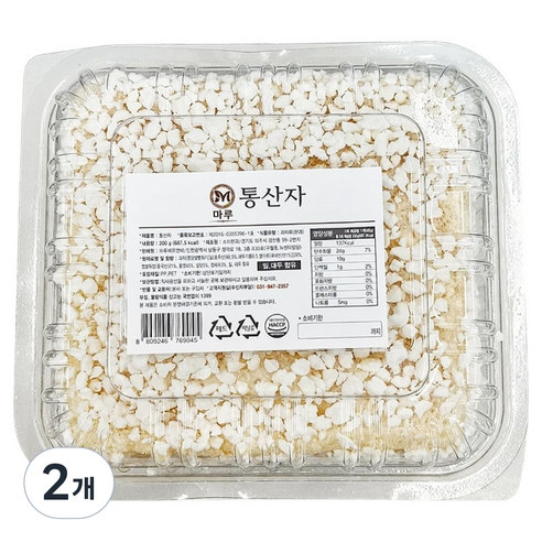 마루 수제 통산자, 200g, 2개