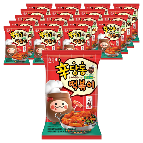 해태제과 신당동 떡볶이 스낵