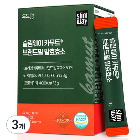 슬림웨이 두드림 카무트 브랜드밀 발효효소