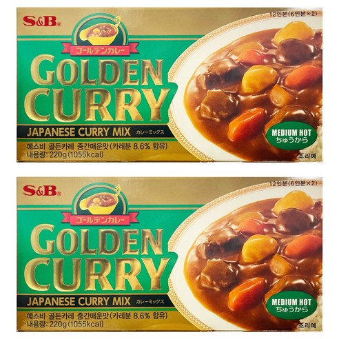 에스앤비골든 카레 중간매운맛