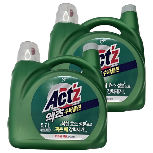 액츠 수퍼클린 액상세제 본품