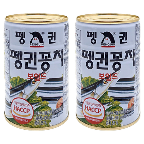 펭귄 꽁치 보일드 통조림