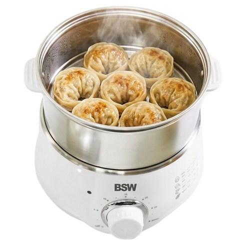 BSW 2단 올스텐 계란찜기 전기 멀티쿠커