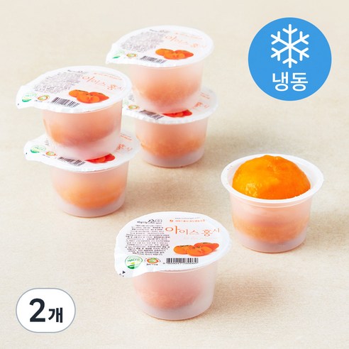 [로켓프레시] 아이스 홍시 6입 (냉동), 360g, 2개