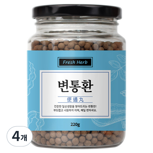 신선약초 변통환 알로에베라 차전자피 함초 다시마, 220g, 4개