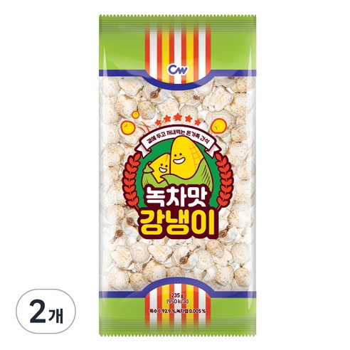 청우식품 녹차맛 강냉이