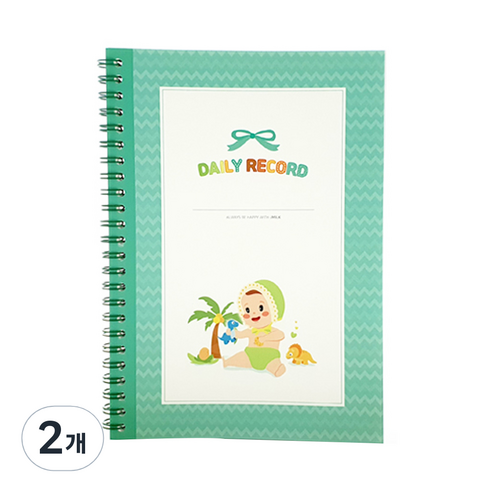 제이밀크 수유일지, 파랑공룡, 2개