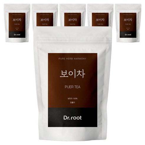 닥터루트 보이차 삼각티백, 1.2g, 25개입, 6개