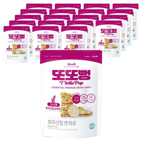 앱솔리 또또뻥 호라산밀 앤 파로 뻥튀기