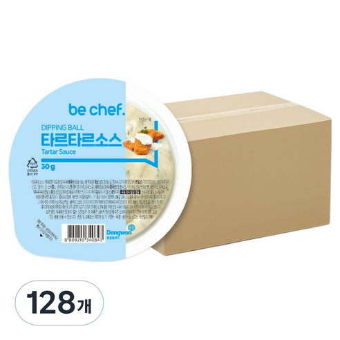 비셰프 디핑볼 타르타르소스, 30g, 128개