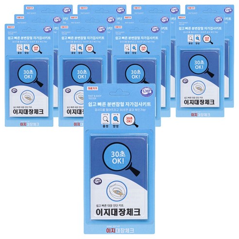 이지대장체크 분변잠혈 자가검사키트, 1개입, 12개
