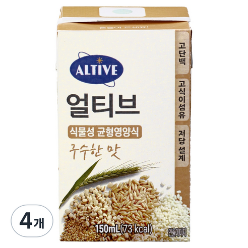 얼티브 균형영양식 구수한 맛