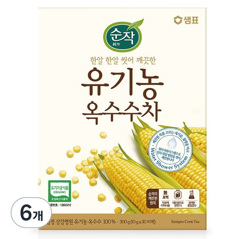 순작 유기농 옥수수차 티백