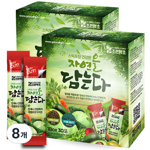 굿허브 조은약초 자연을 담는다 스틱형 돼지감자환, 8개, 90g