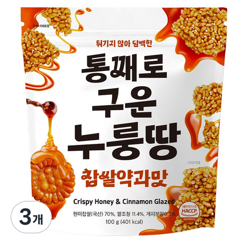 태광선식 일일곡식 누룽땅 찹쌀약과맛