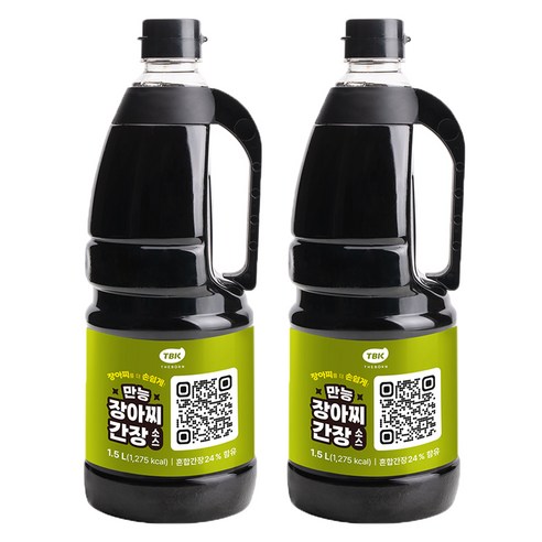 TBK 만능장아찌간장소스, 1.5L, 2개