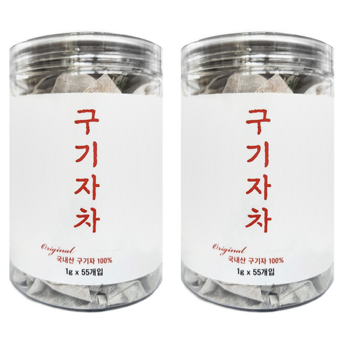 산해랑 볶은 구기자차 티백