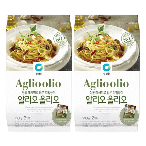 청정원 알리오 올리오 오일파스타