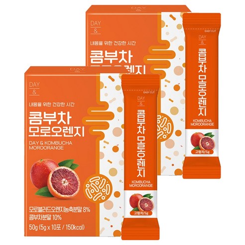 데이앤 콤부차 모로오렌지