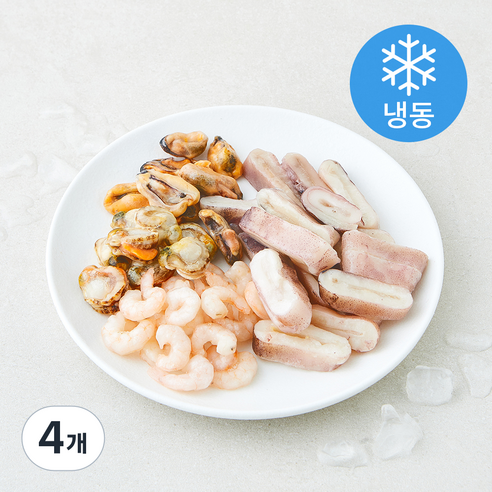 [로켓프레시] 김씨밥 프리미엄 해물모둠 (냉동)