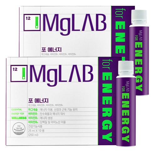 마그랩 포 에너지, 250ml, 2개