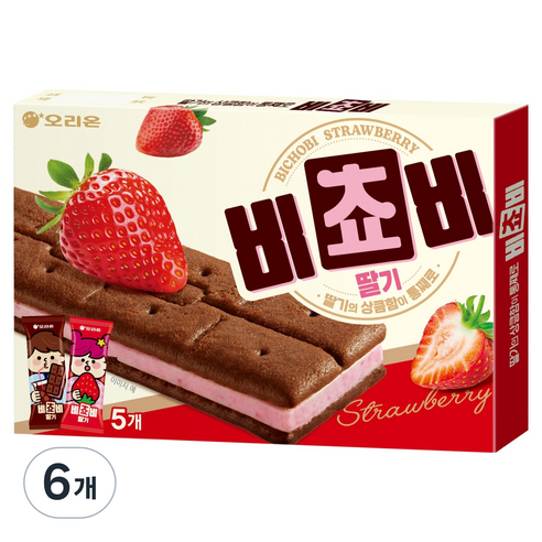 오리온 비쵸비 딸기