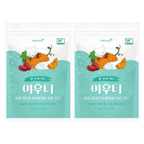 티트리트 여우티 팥호박차