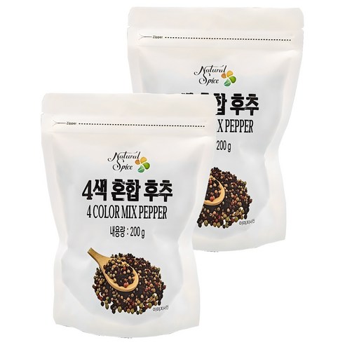 내츄럴스파이스 4색 혼합후추 리필용