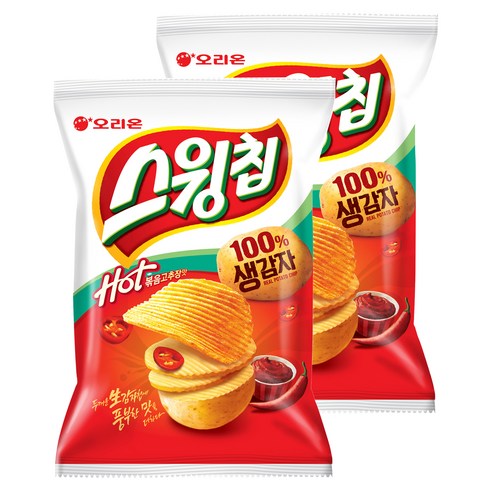 스윙칩 핫 볶음고추장맛
