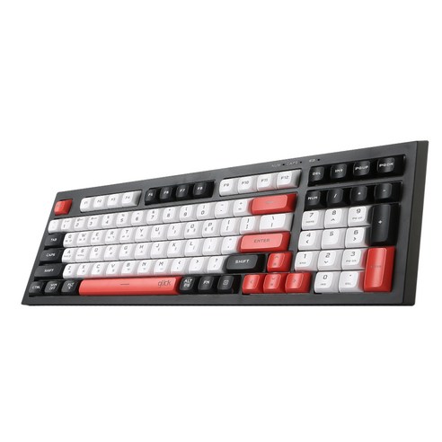 지클릭커 오피스프로 사일런스 M RGB 무소음 98키 무선 블루투스 키보드, Poker RC1, WK50, 제조사축