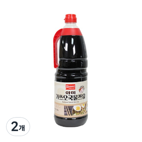 화미 가쓰오 국물 쯔유, 2kg, 2개