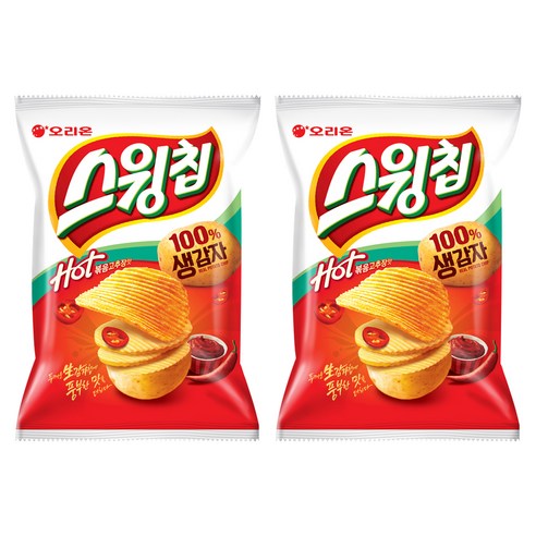 오리온 스윙칩 볶음고추장맛